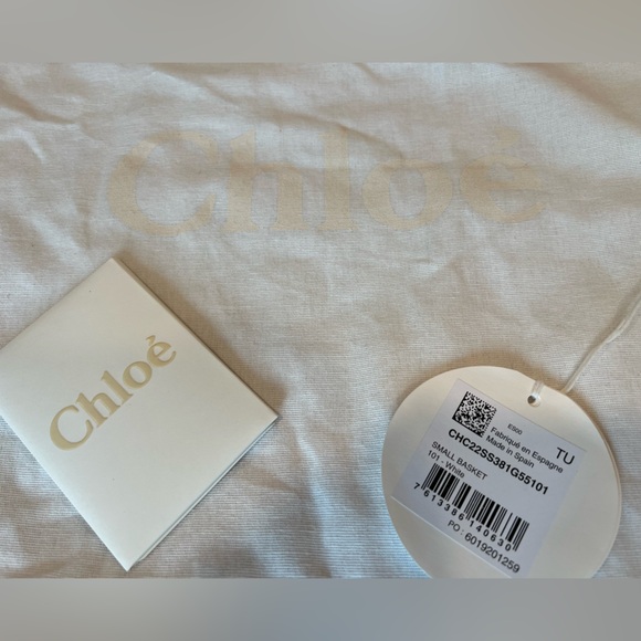 Woody small leather-trimmed raffia basket bag - Picture 5 of 7